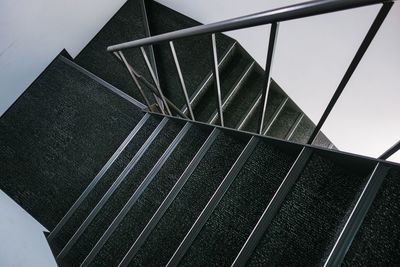 Low angle view of modern building against sky