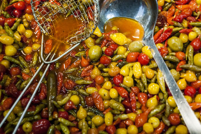 Full frame shot of vegetables