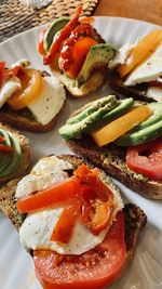 Close-up of food on plate