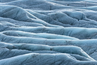 Full frame shot of frozen landscape