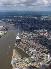 Aerial view of cityscape