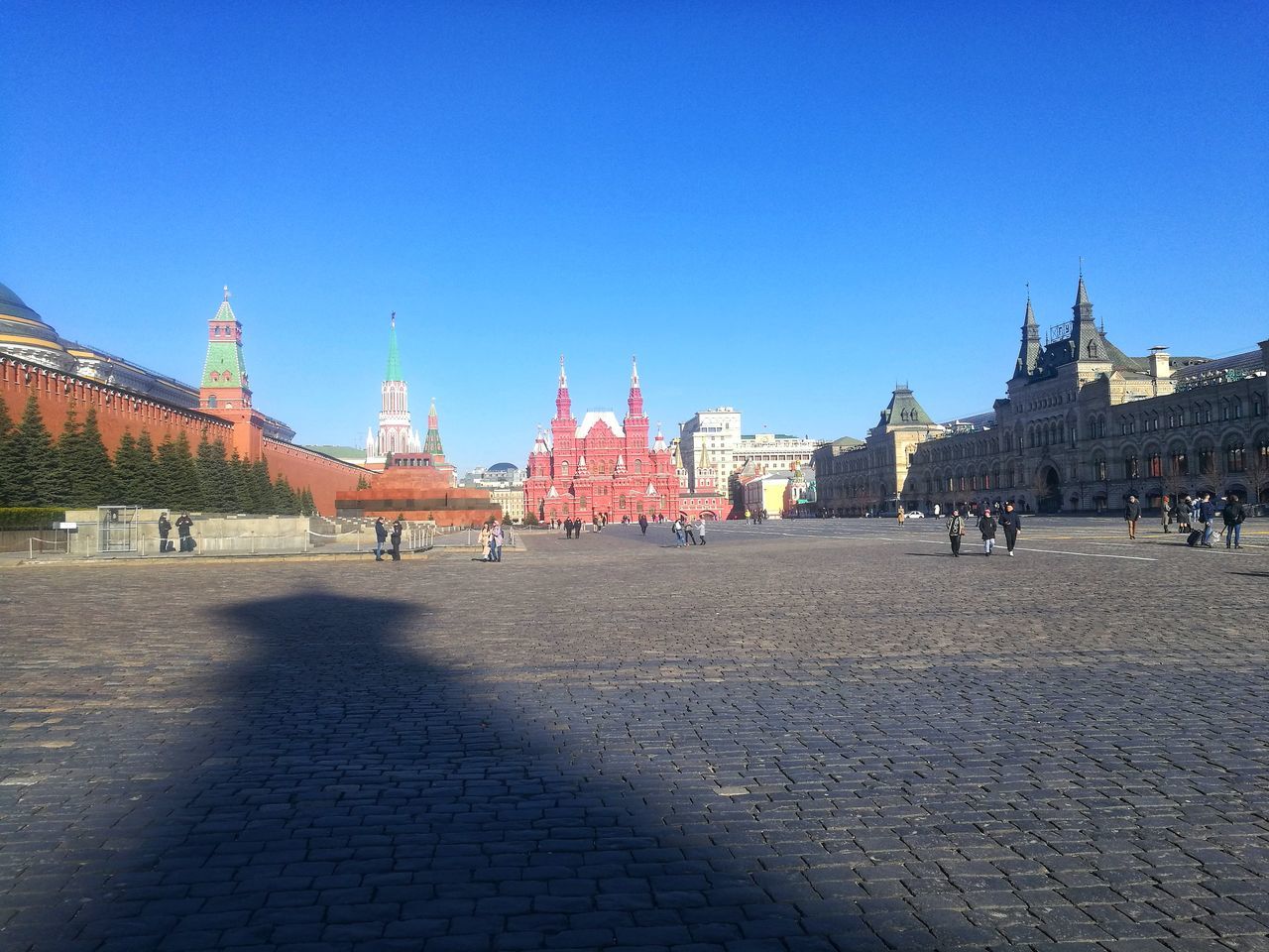 VIEW OF TEMPLE AGAINST BUILDINGS