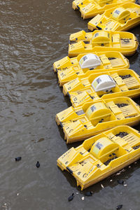 Boats in sea