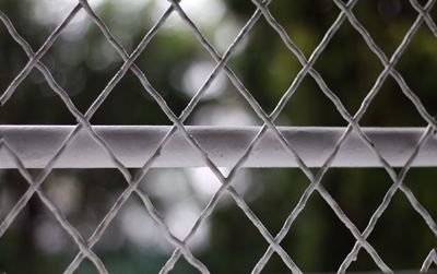 Close-up of chainlink fence