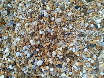 Full frame shot of pebbles