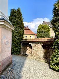 View of historic building against sky