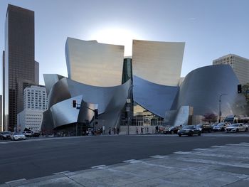 Panoramic view of buildings against sky