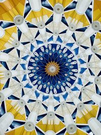 High angle view of abstract background