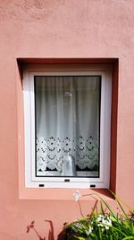 View of window on wall