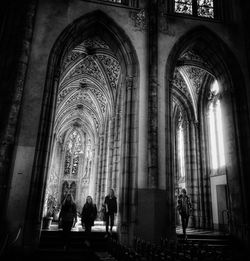 Statue in cathedral