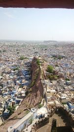 Aerial view of cityscape