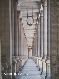 Corridor of building