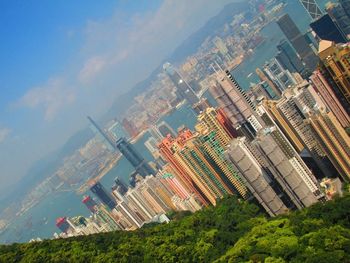 View of cityscape against sky