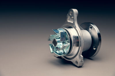 Close-up of machine part