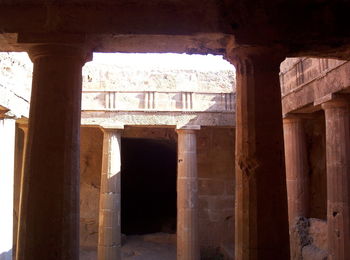 Interior of old building