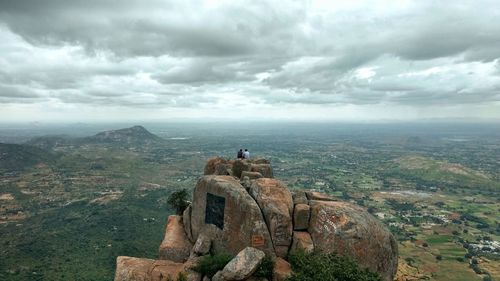 Overlooking a valley at chikmagalur