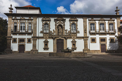 Exterior of building against sky