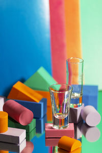 Close-up of drink on table