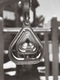 Close-up of electric fan