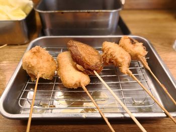 Close-up of food in plate