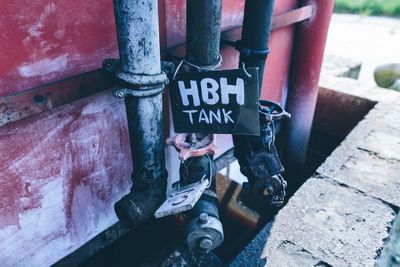 Close-up of woman standing in pond