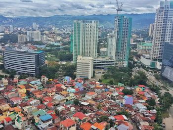 Cityscape against sky