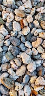 Full frame shot of stones