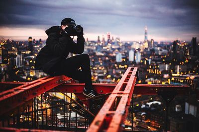 Cityscape against sky