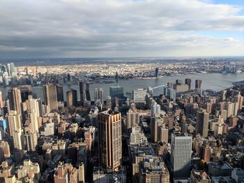 Aerial view of a city