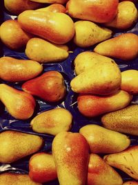 Full frame shot of fruits in market