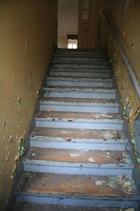 Staircase in old building