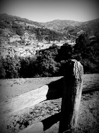 Scenic view of mountains