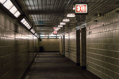 Interior of building