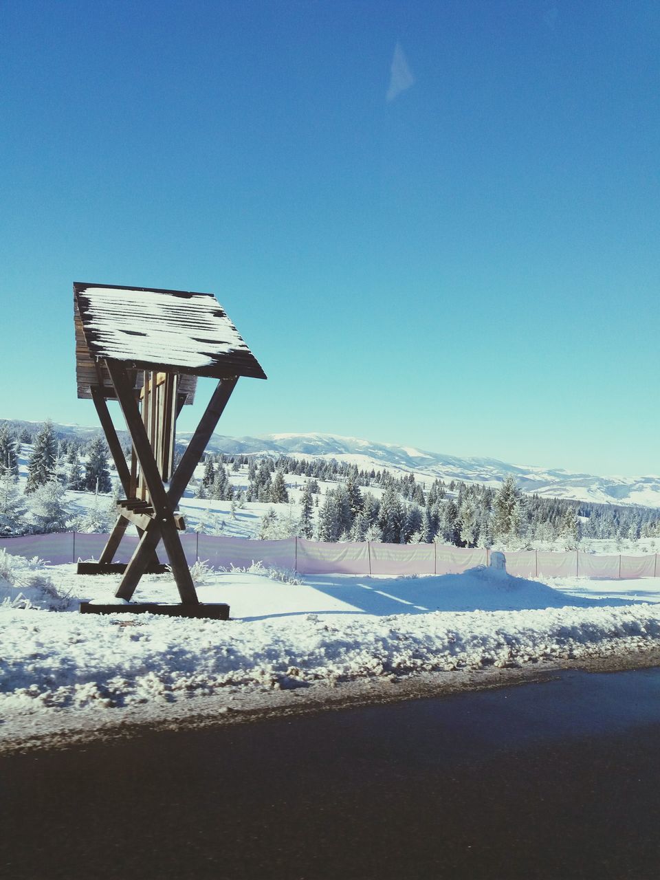 cold temperature, winter, snow, nature, day, clear sky, sky, outdoors, no people, beauty in nature, scenics