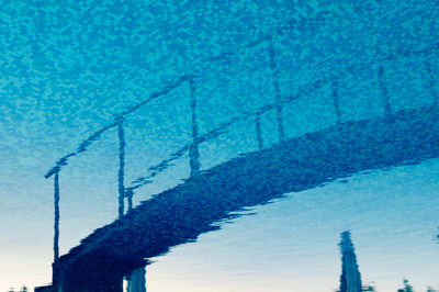 Close-up of vapor trail against sky