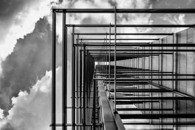 Low angle view of building against sky