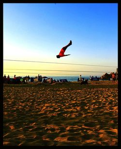People at beach