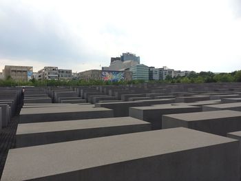 View of buildings in city