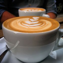 Close-up of coffee cup