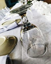 Close-up of food on table