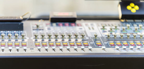 Close-up of computer keyboard