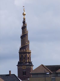 Bell and clock tower, von freislers church, copenhagen, denmark 2016