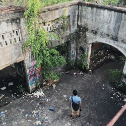 View of old building