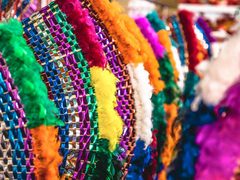 Close-up of colorful for sale