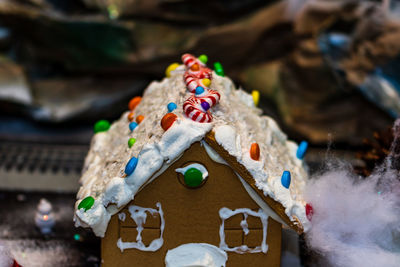 Close-up of christmas tree