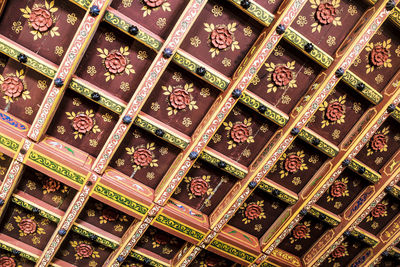 Full frame shot of ceiling