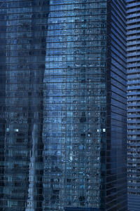 Low angle view of modern buildings