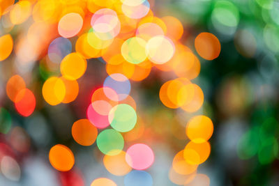 Abstract background with bokeh light