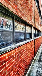 Full frame shot of brick wall
