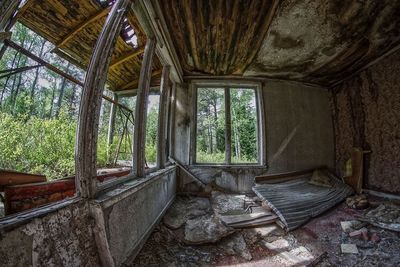 Abandoned building